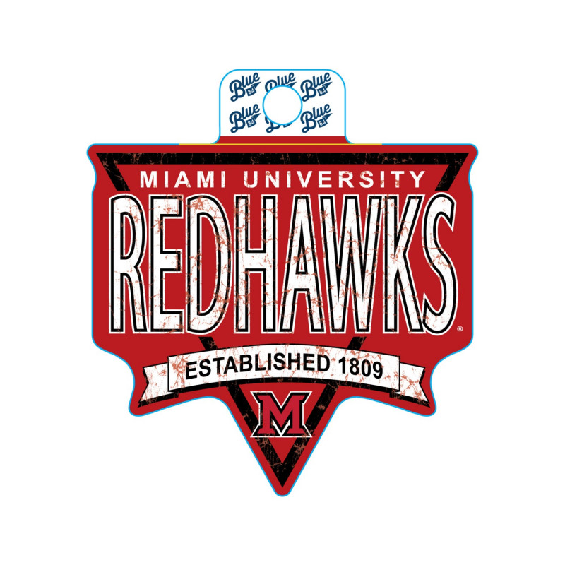 Miami RedHawks Nineties Sticker