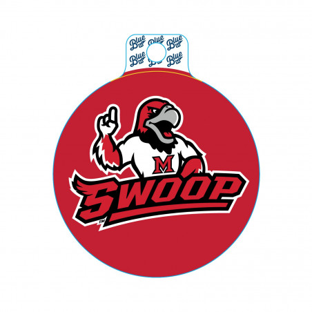 Miami RedHawks Swoop Circle Sticker