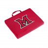 Logo Miami Red Bleacher Cushion