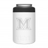 Yeti Miami Univ. Block M Logo Can Colster, White