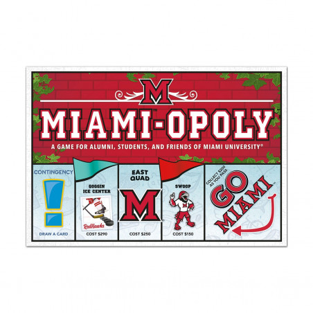 Late for the Sky Miami-Opoly Board Game