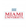 Miami University Stacked Logo Sticker