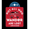 Miami University Wander Bus Sticker 3"x3.5"