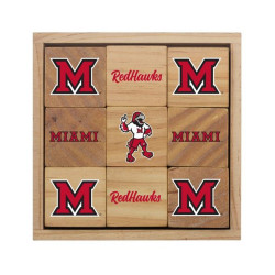 Miami RedHawks Wood Block Set