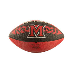 Logo Miami Hawk Head/Block M Mini Size Football