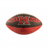 Logo Miami Hawk Head/Block M Mini Size Football
