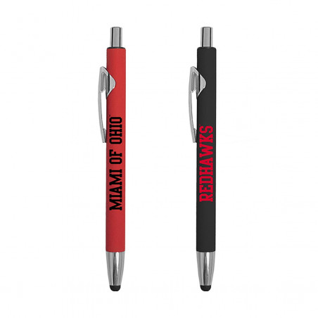 Miami of Ohio & RedHawks Pen Set, 2 pk