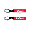 Miami RedHawks Jardine Silicone Carabiner Keychain
