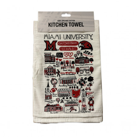 Miami Julia Gash Tea Towel