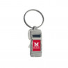 Miami RedHawks Whistle & Bottle Opener Keychain