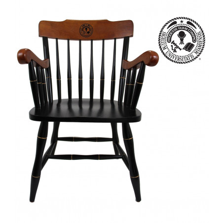 Miami University Wooden Captain's Chair
