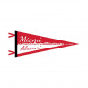 Collegiate Pacific Miami Alumni Pennant, 12" x 30"