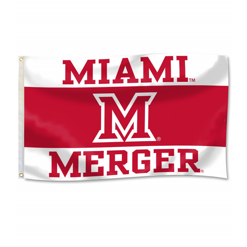 Miami Merger 3 Panel 3'x5' Flag