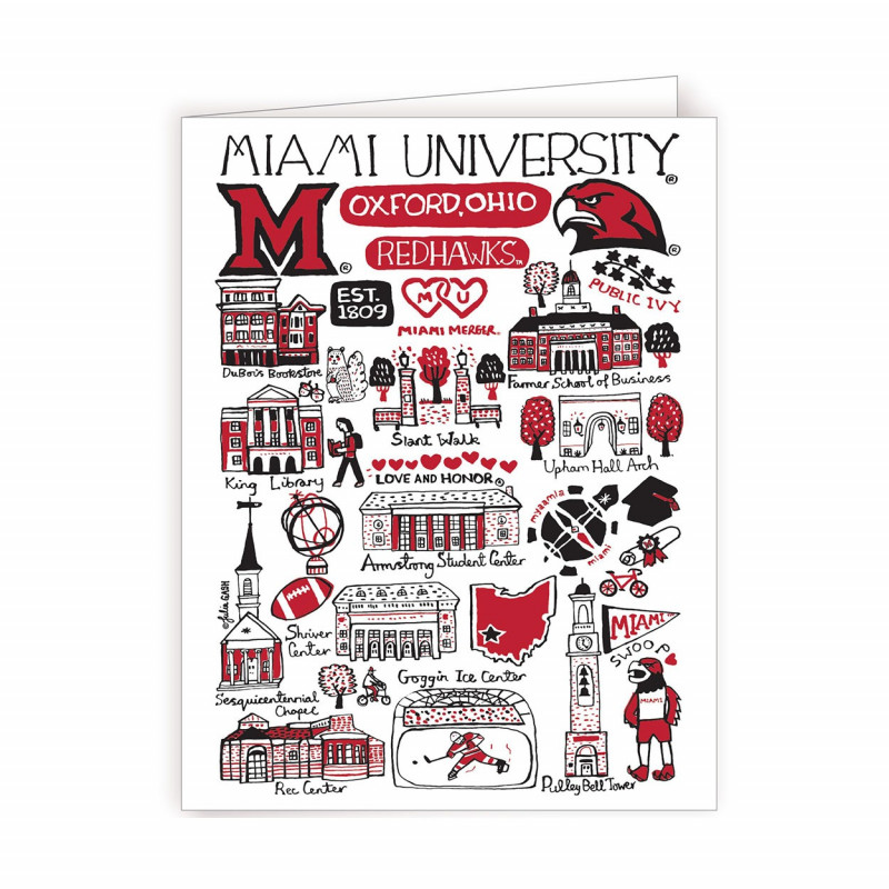 Neil Miami Julia Gash Design Notecards, 10pk