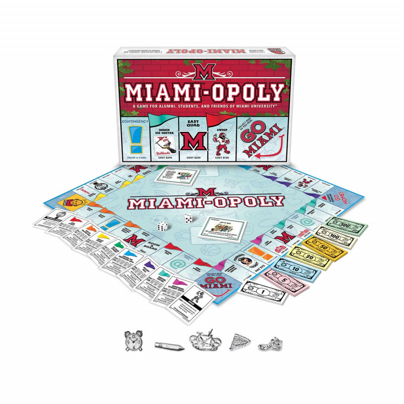 Late for the Sky Miami-Opoly Board Game