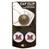 Team Golf 2-pack Miami University Golf Cap Clip