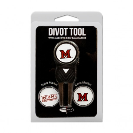 Miami Golf Divot Repair Tool with Extra Ball Markers