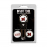 Miami Golf Divot Repair Tool with Extra Ball Markers