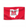 Red Miami University on Ohio Flag