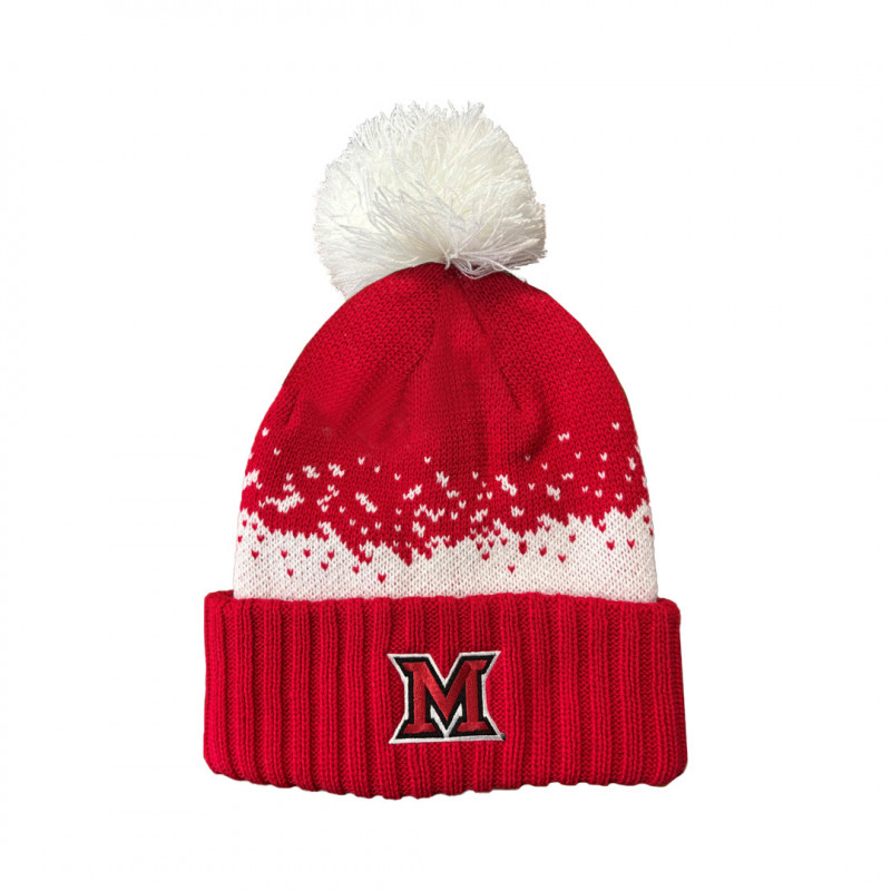 Miami RedHawks Iceman Knit Pom Hat