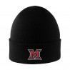 LogoFit Miami University Winter Beanie, Black