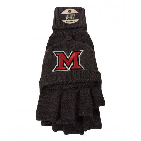 Miami Fingerless Gloves with Mitten Flap