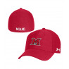 Under Armour Miami University Red Fitted Hat