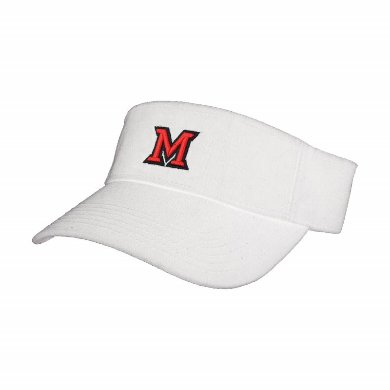 Legacy Miami Univ. Block M Visor in Black, Red, or White