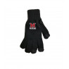 Miami University Black UText Knit Gloves