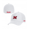 Under Armour Miami University White Fitted Hat