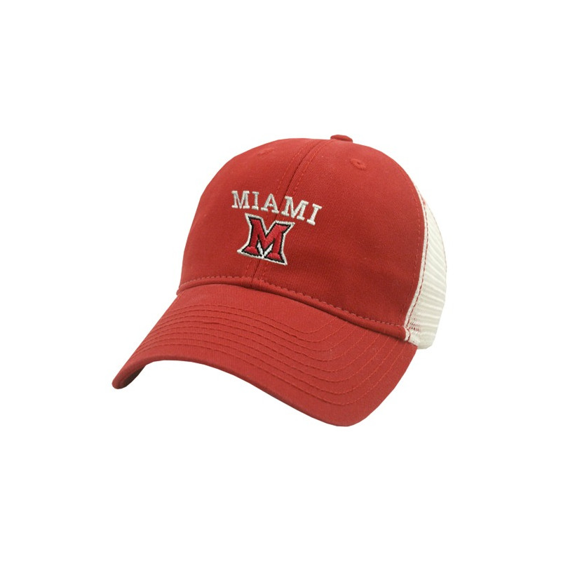 Miami University Adjustable Trucker Hats