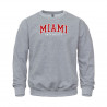 Miami University Tackle Twill Applique and Embroidered Crew
