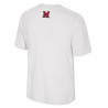 Miami University White Bar Short‑Sleeve Tee