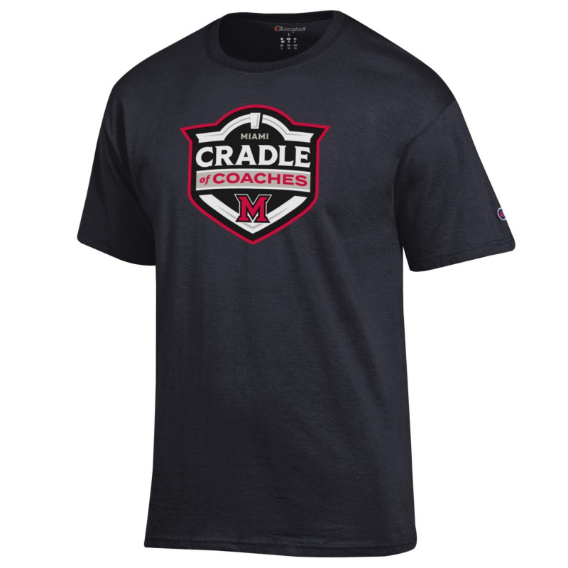 Miami University “Cradle of Coaches” Tee – Black