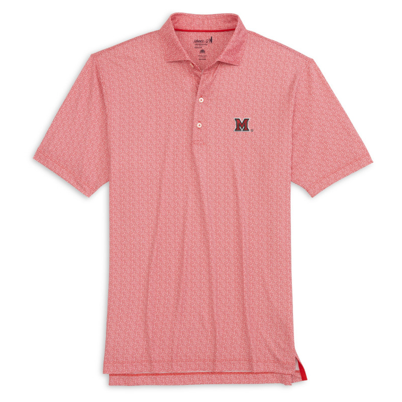 Hinson Polo in Crimson