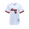 Women's White Baseball Jersey