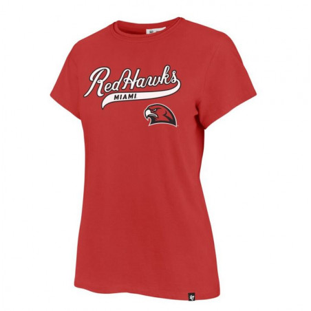 Women's Red Redhawks Tail Tee