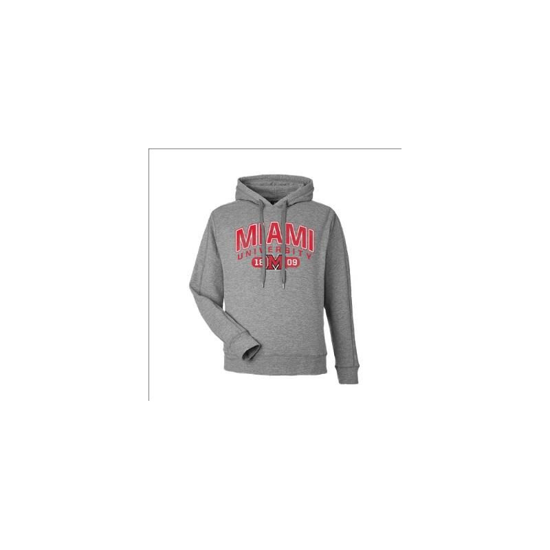 Women's Electric Fleece Hood in Gray