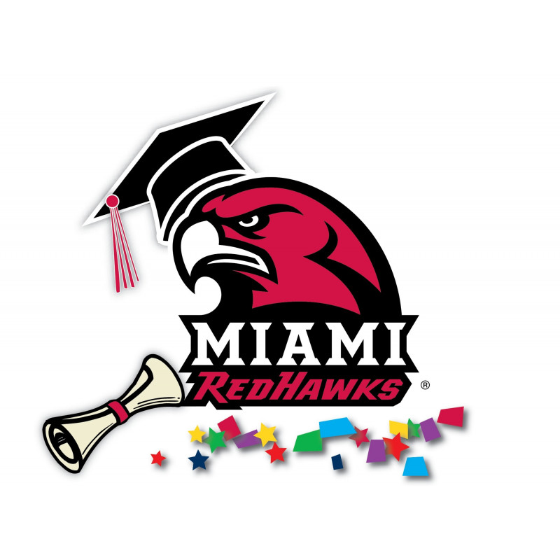 Miami Redhawks Graduation Card