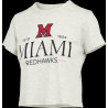 Miami University RedHawks “Silverton Crop” Sweatshirt – Oatmeal