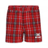 Boxercraft Miami Red/Black Buffalo Check Flannel Shorts
