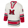 Miami University Cream Hockey Jersey