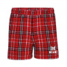 Boxercraft Miami Red/Black Buffalo Check Flannel Shorts