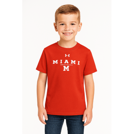 Youth Tech Stretch Short Sleeve Tee in Red