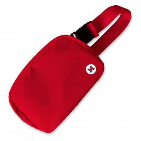 Medallion Belt Bag In Red