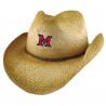 Miami University Straw "Wrangler" Hat