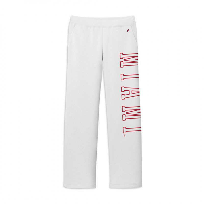 Miami RedHawks Reverse Fleece Wide Leg Pant